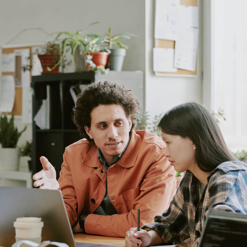man who has no friends because he doesn't acknowledge what they share