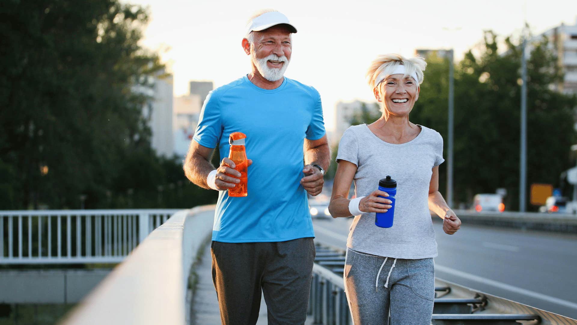 couple on a morning jog stay together for life