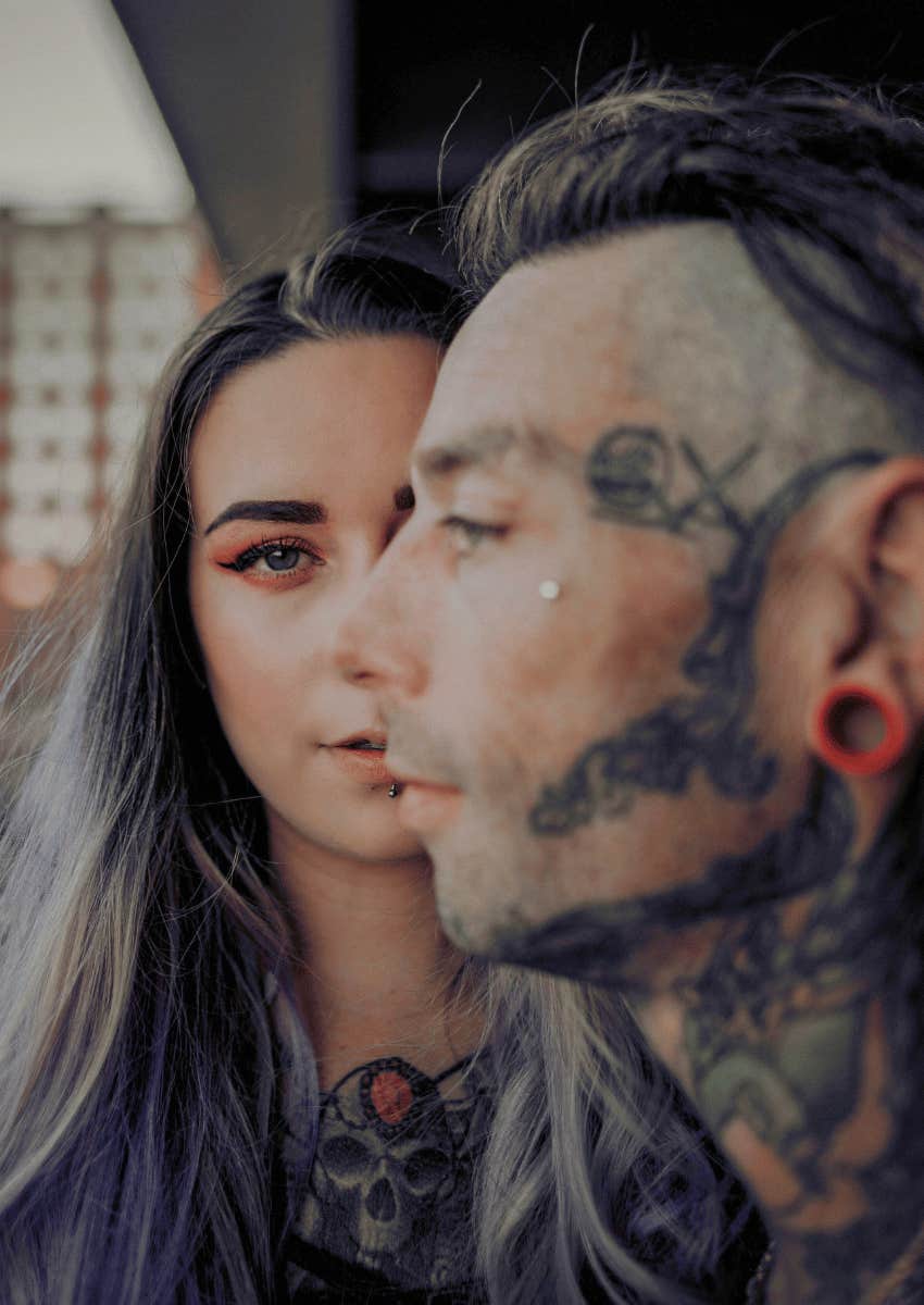 couple tuning each other out because they're not looking for advice