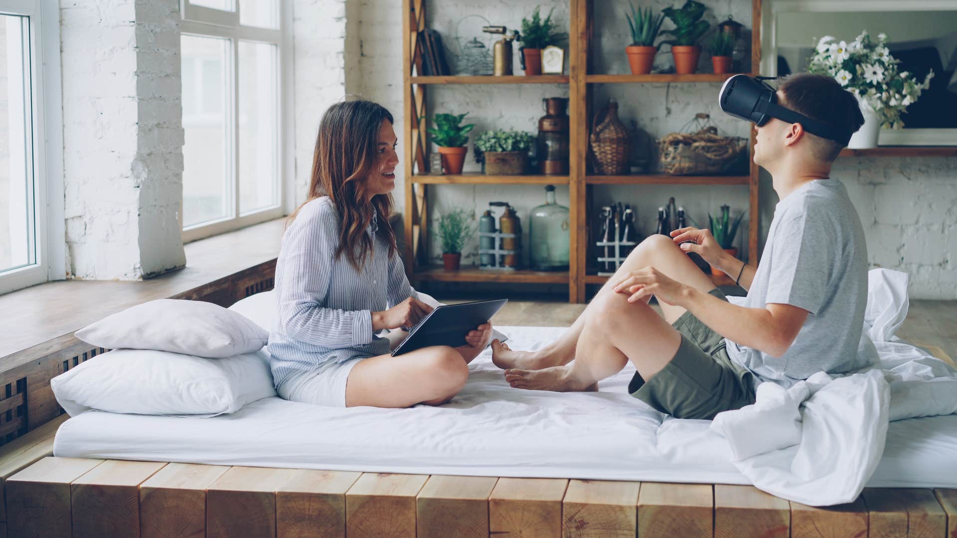 couple who knows how to find productive alone time turns small moments into personal recharge time