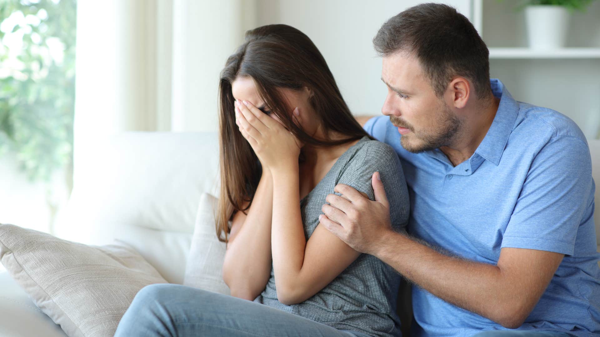 couple with a rare soul connection saying take your time