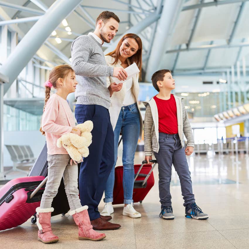 family that travels but prioritizes a consistent routine for their kids