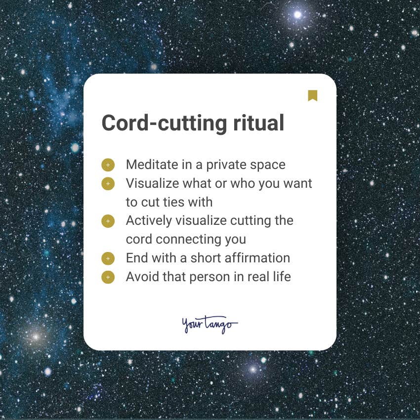 easy cord cutting ritual full moon