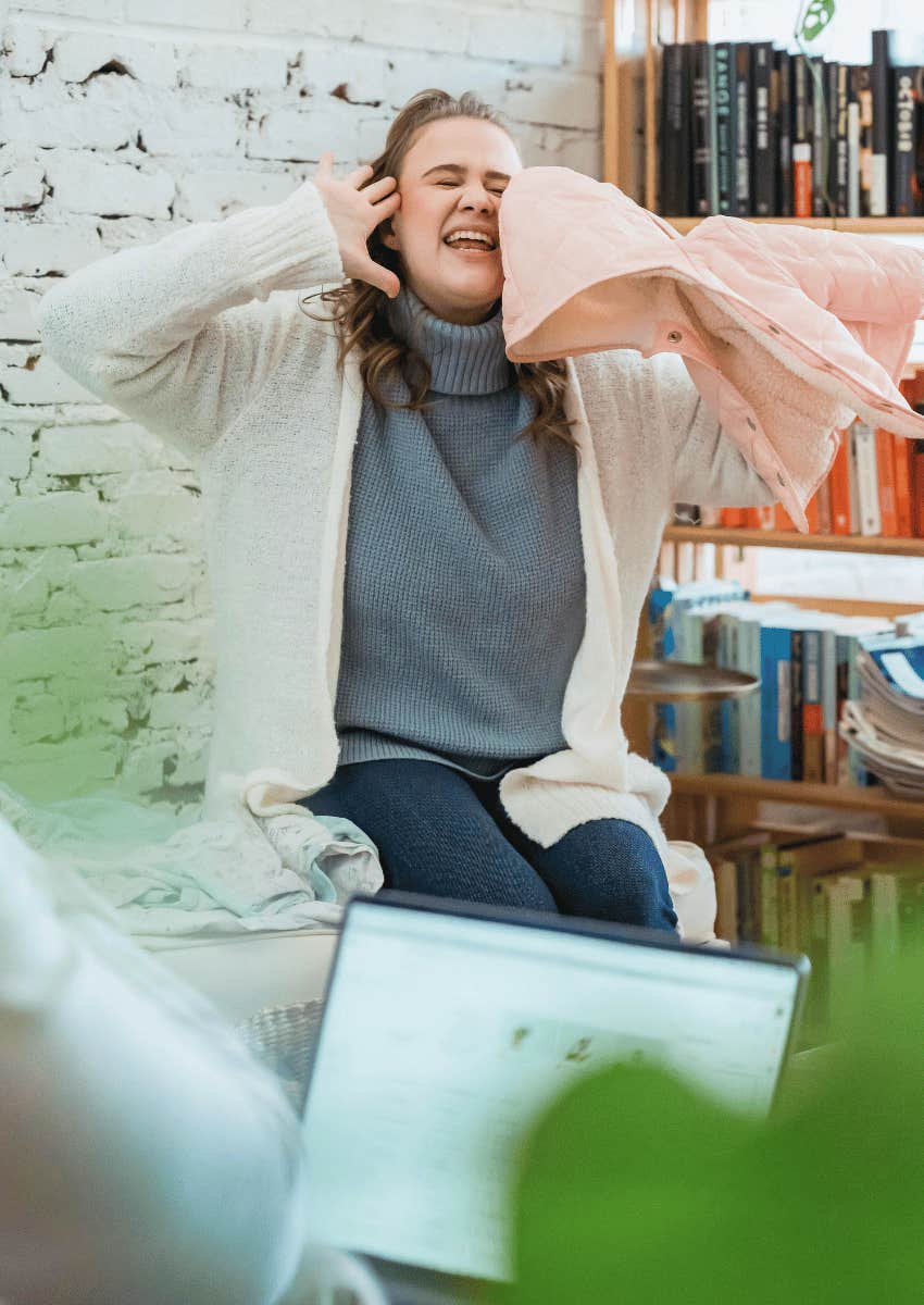 frustrated mom complaining after being called lazy