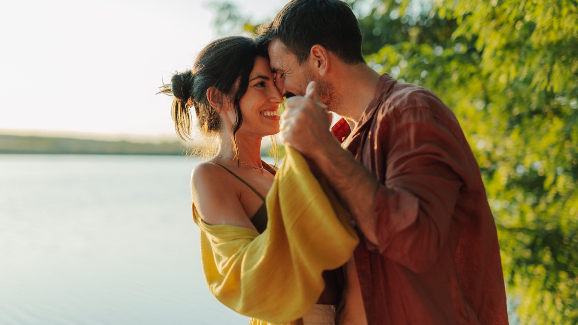 couple who trust each other not assuming the worst during miscommunication