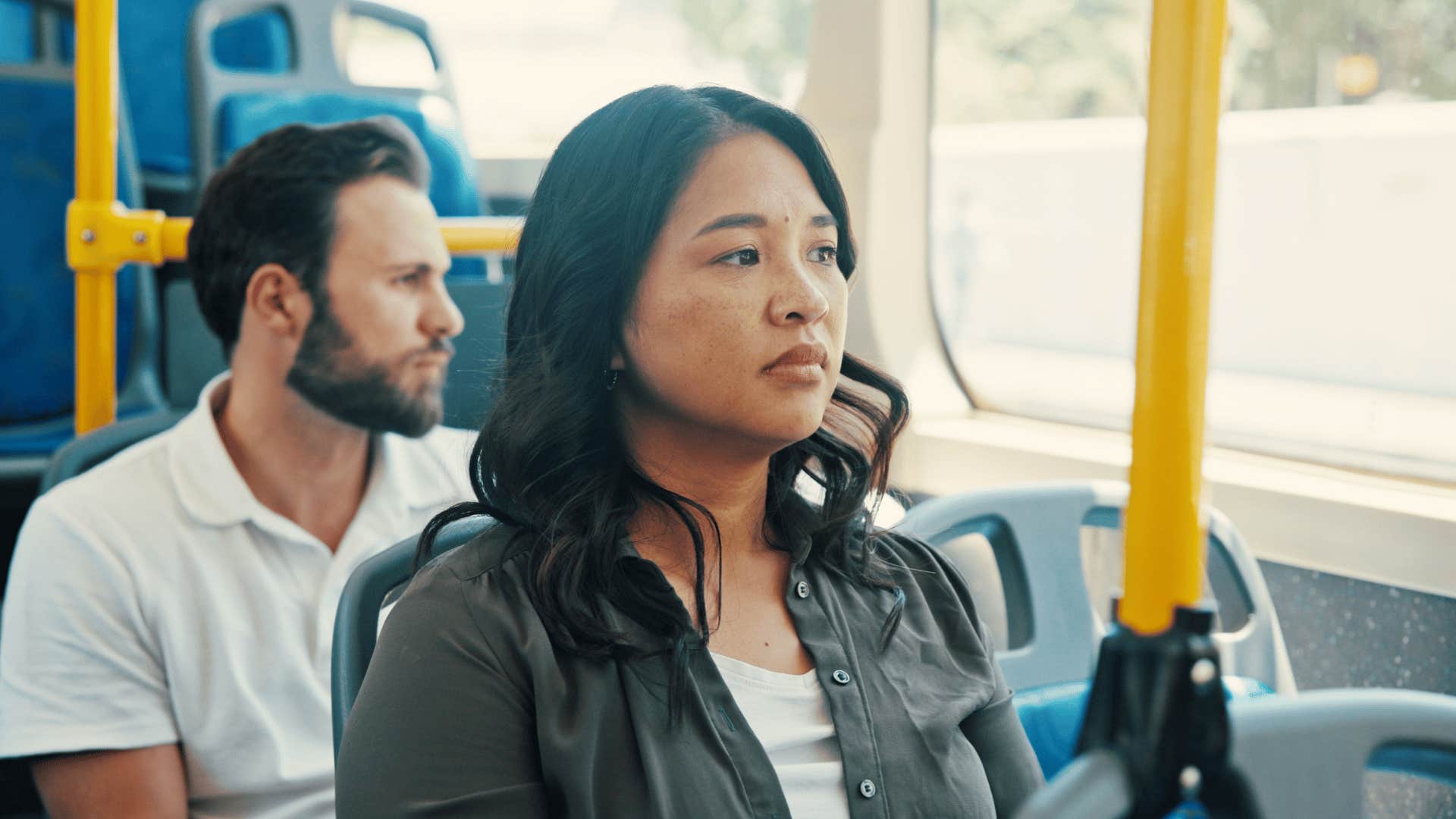 woman who thinks at a much higher level than average as she reflects on conversations and experiences later