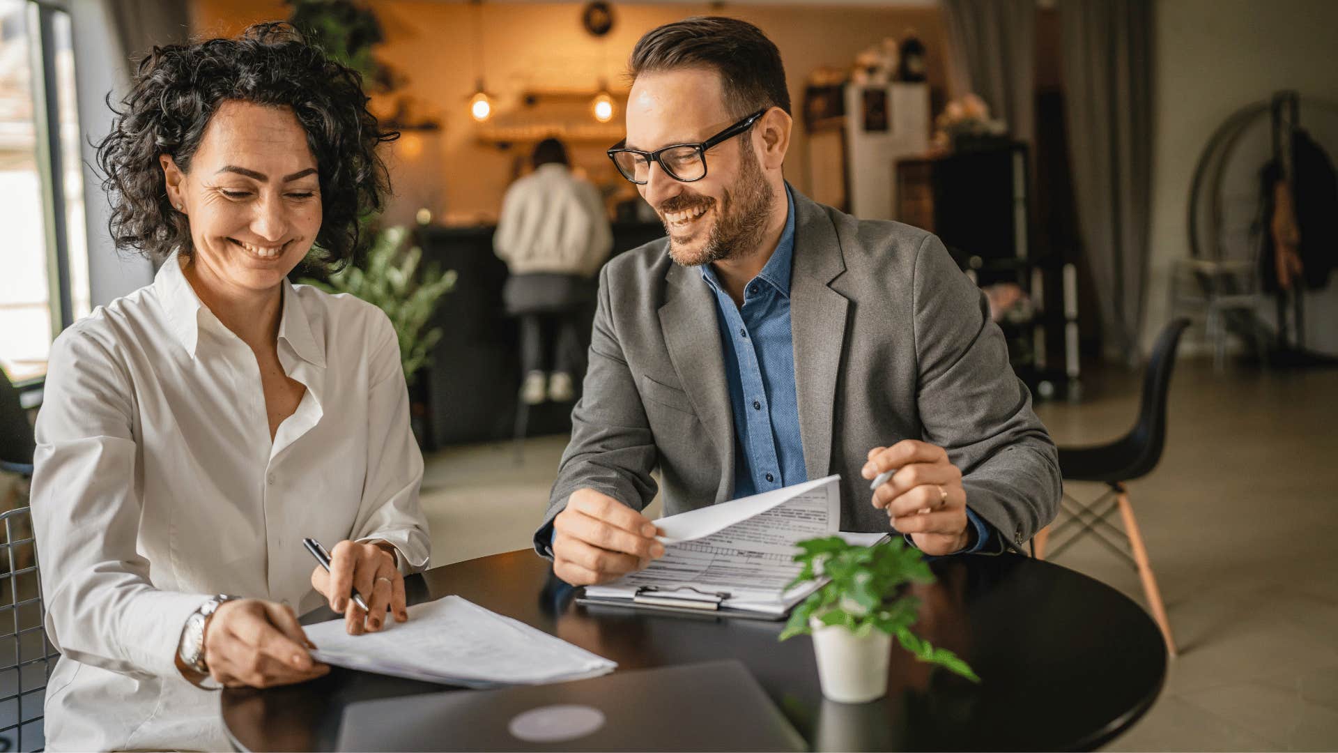 man who is a deep thinker enjoying meaningful conversations