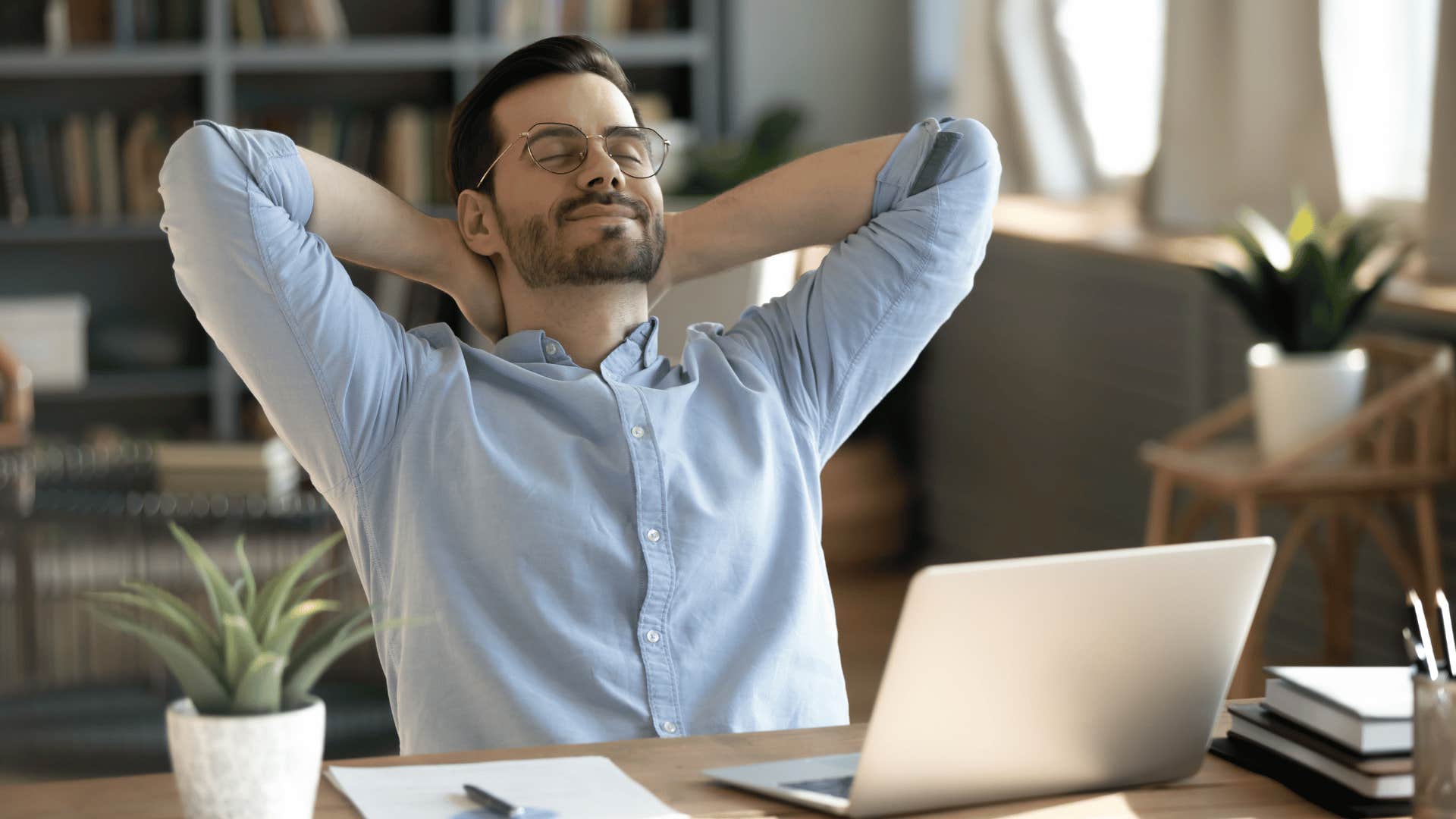 man who is a deep thinker and enjoys time alone with his thoughts