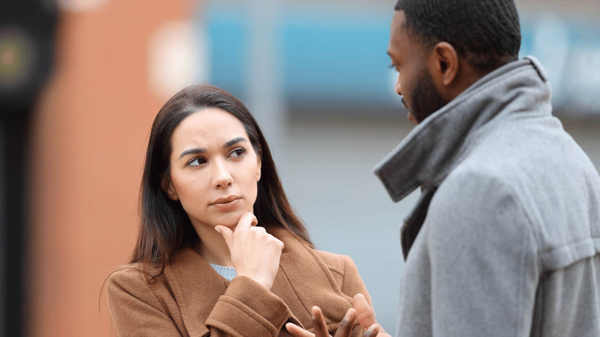 woman who is analytical and notices secrets being kept