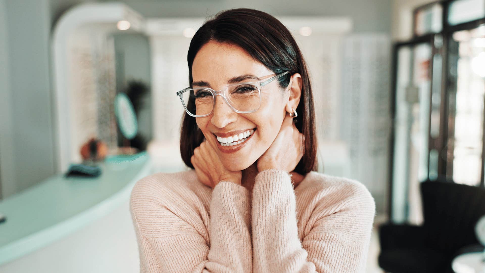 woman who is highly analytical as she stays calm