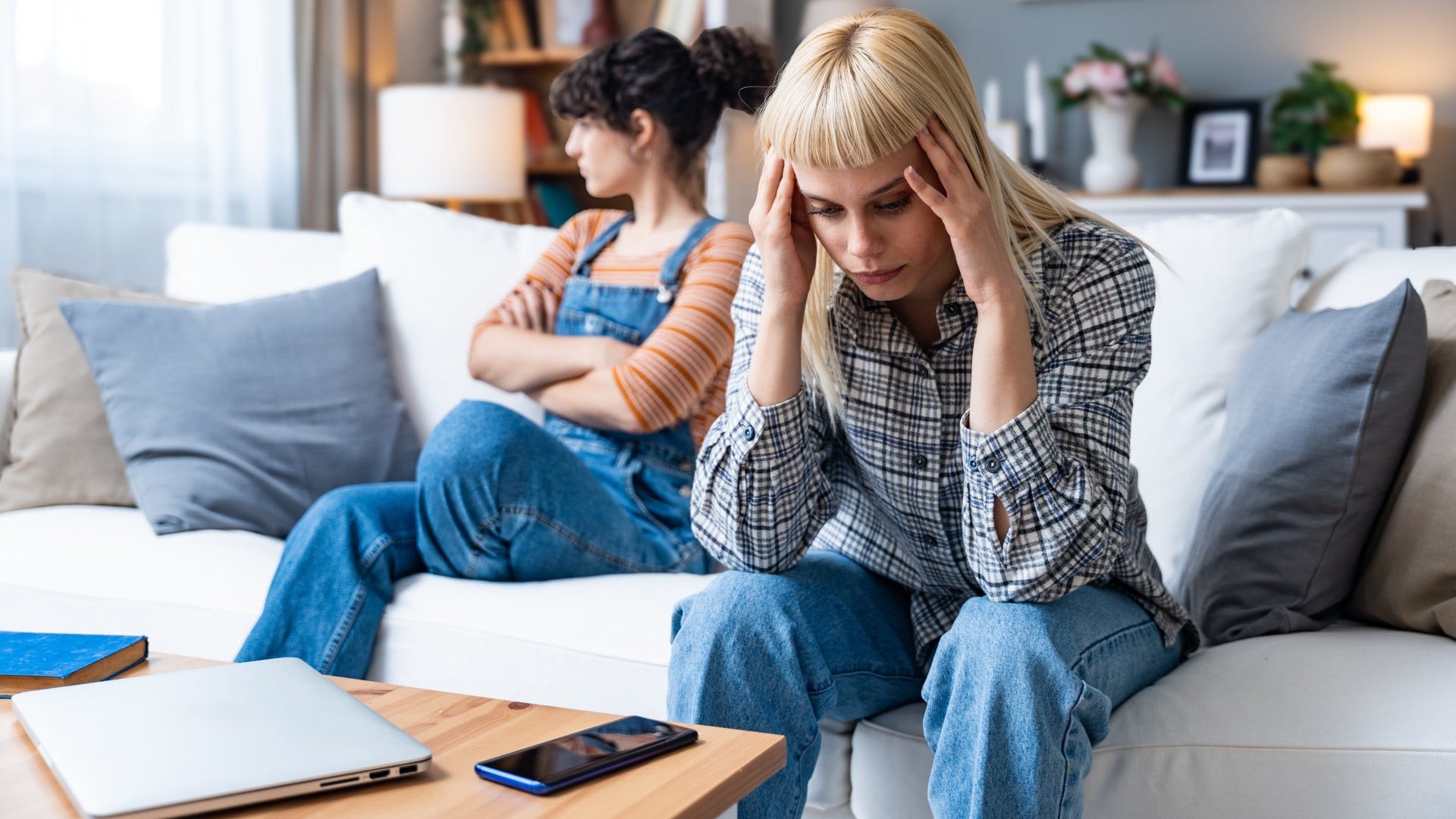 highly analytical woman using the phrase actually that makes woman defensive