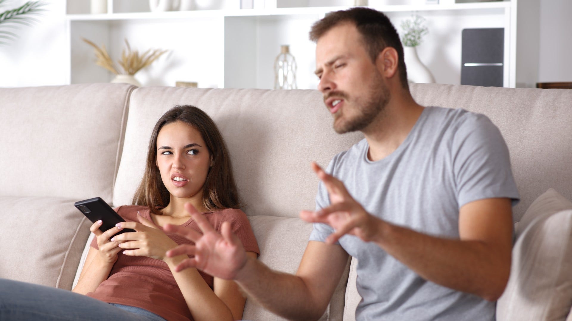 man who is highly analytical using the phrase if you think about it logically