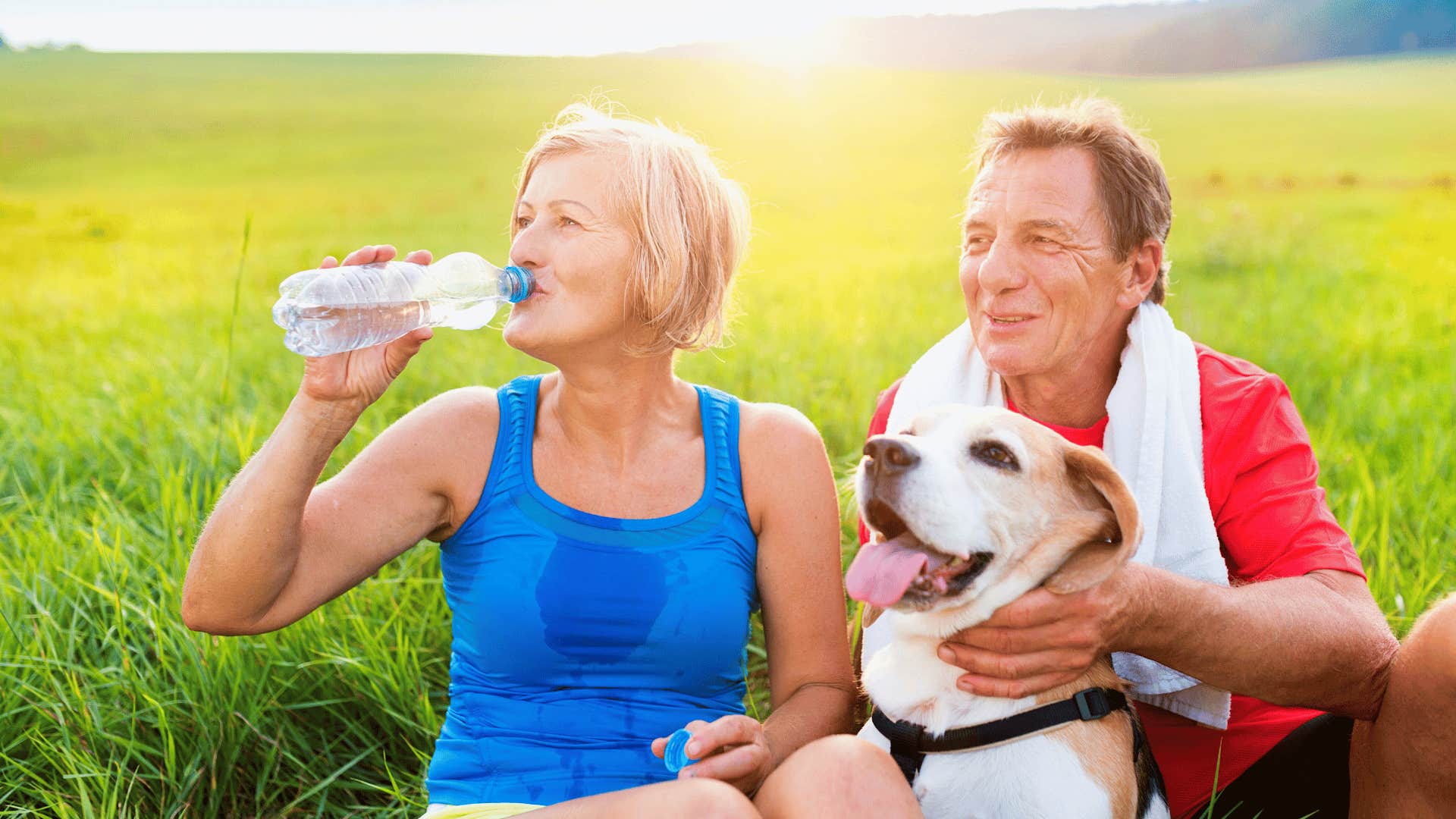 people in 70s hydrate to stay mentally sharp