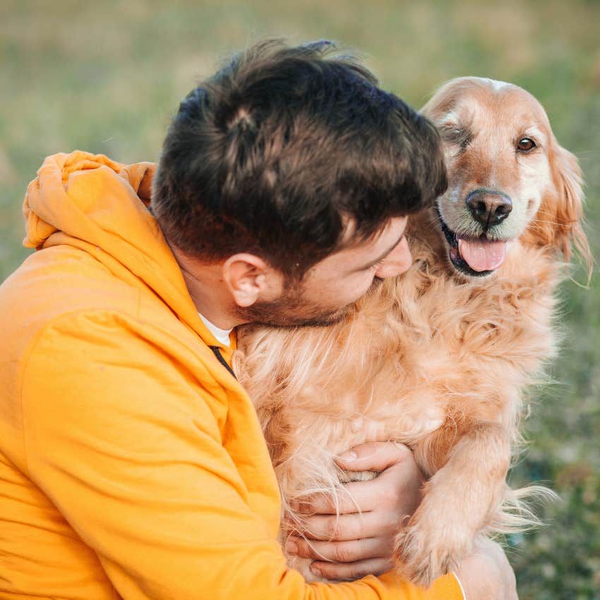 man who would never hurt his girlfriend's dog