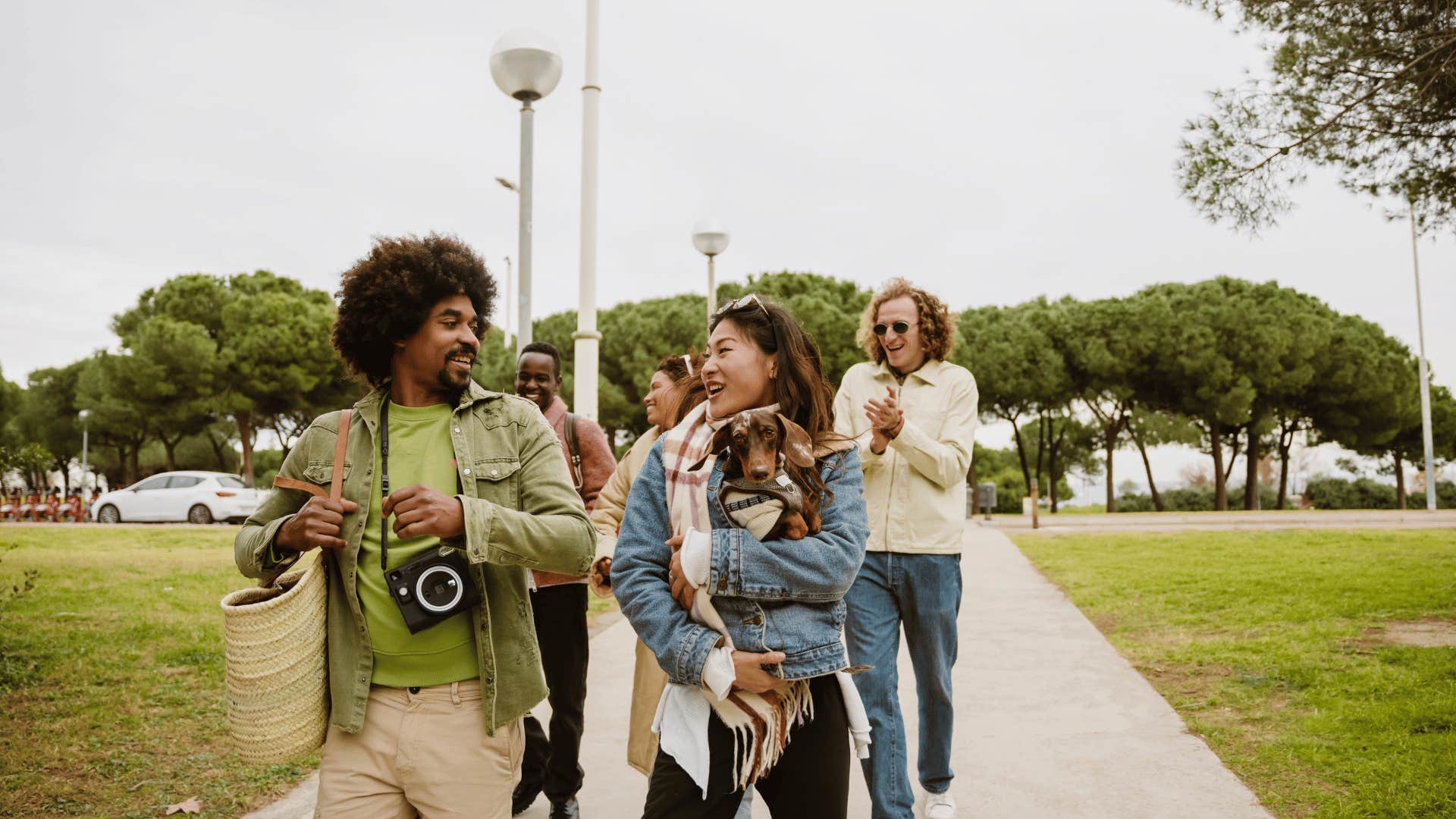 man who is more serious than woman realizes as he introduces her to parts of his real life