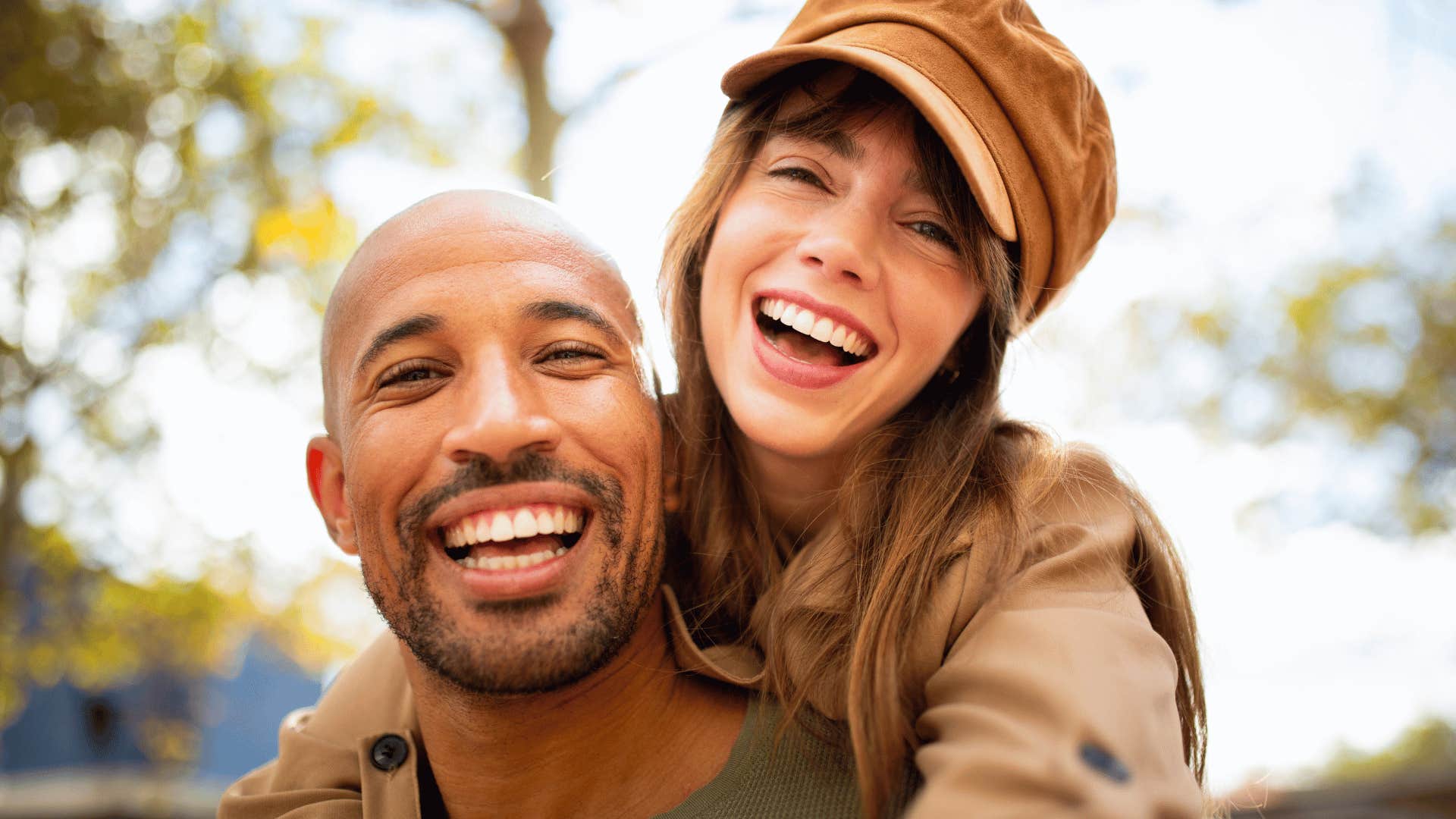 man who is more serious than woman realizes as he shows up consistently