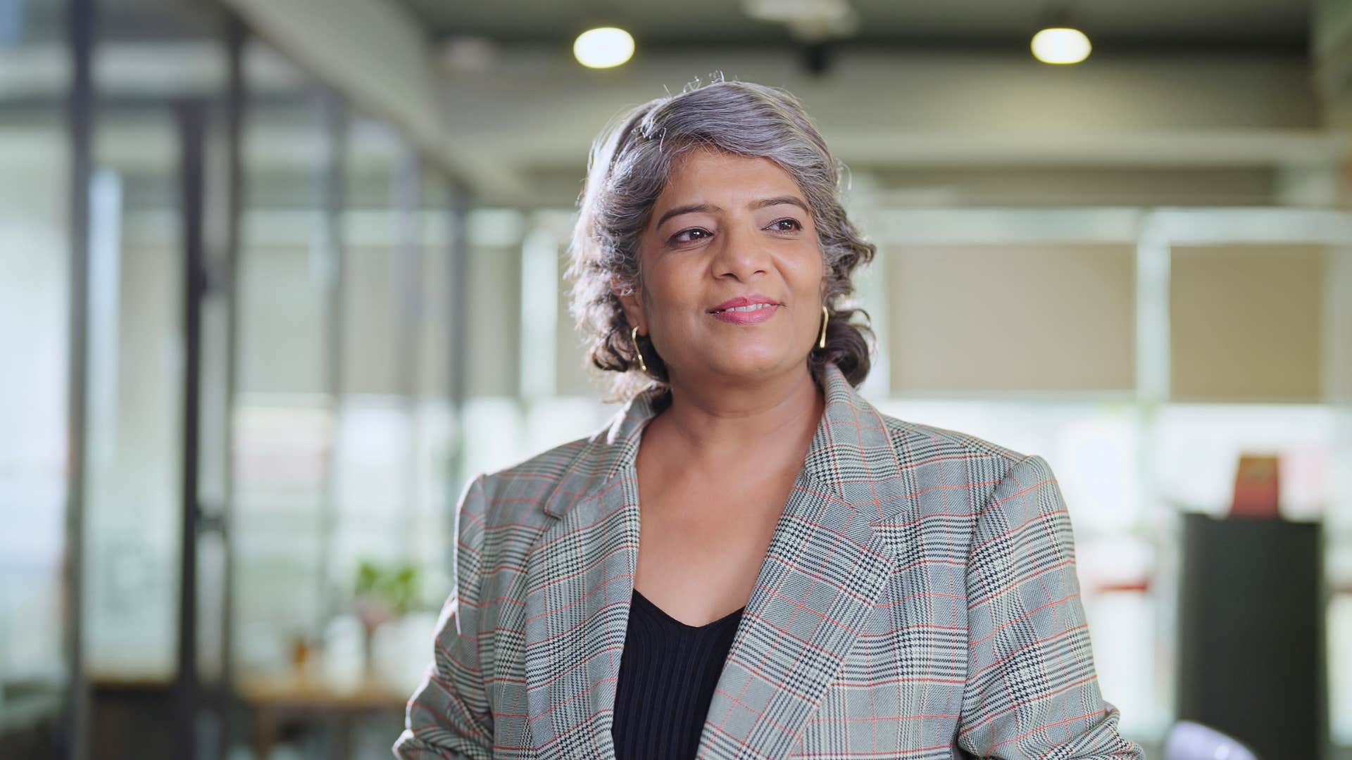 Calm leader showing courage as personality trait