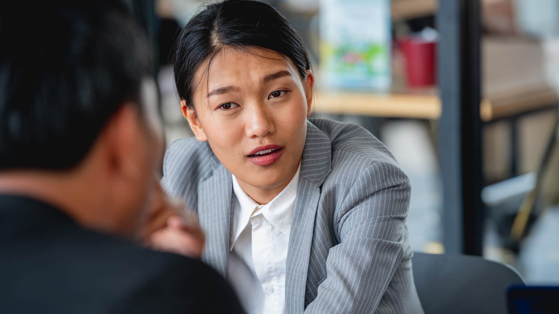 interested leader leans in showing curiosity as trait