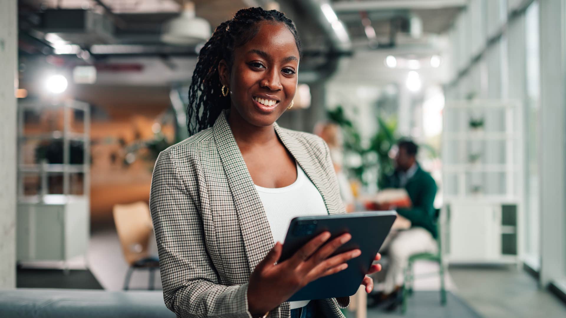 Confident leader makes plan showing visionary trait