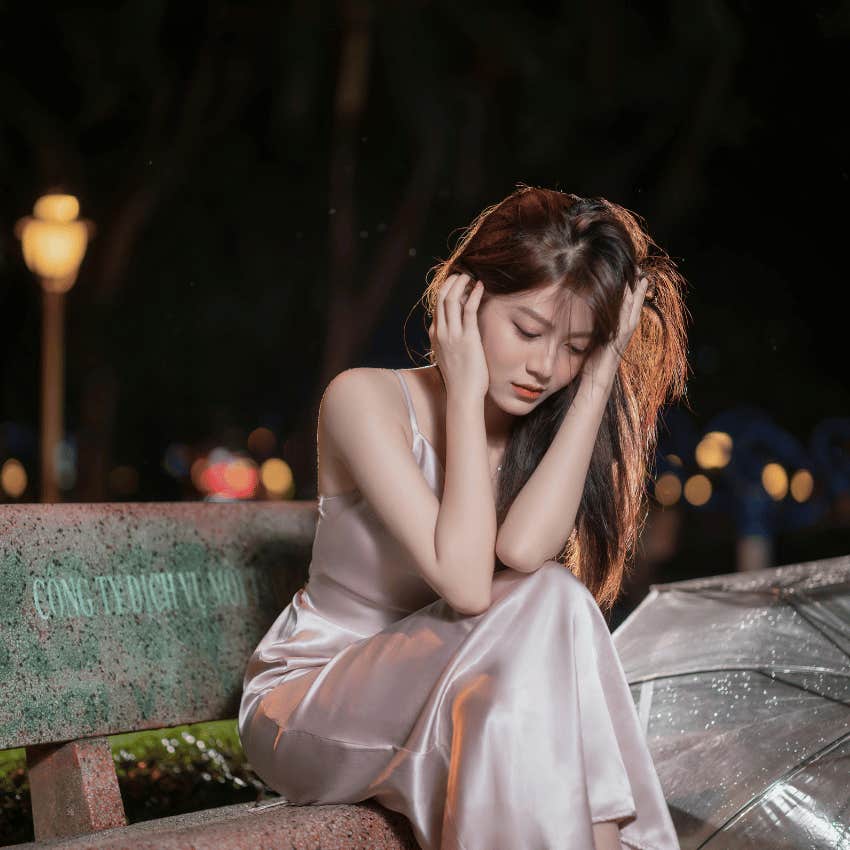 restless woman who grew up feeling responsible for everything