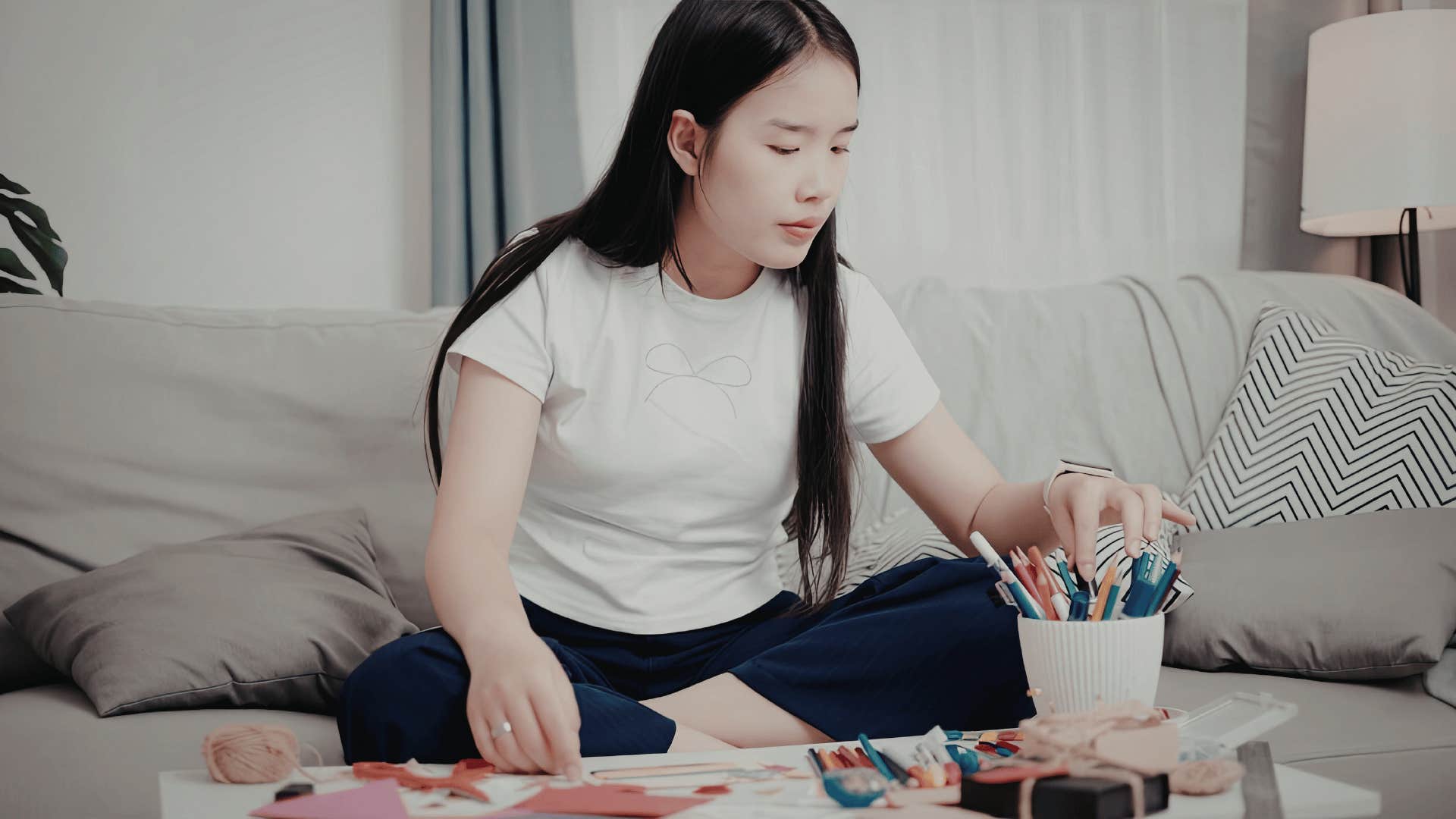 creative woman who was the funny one of her group growing up