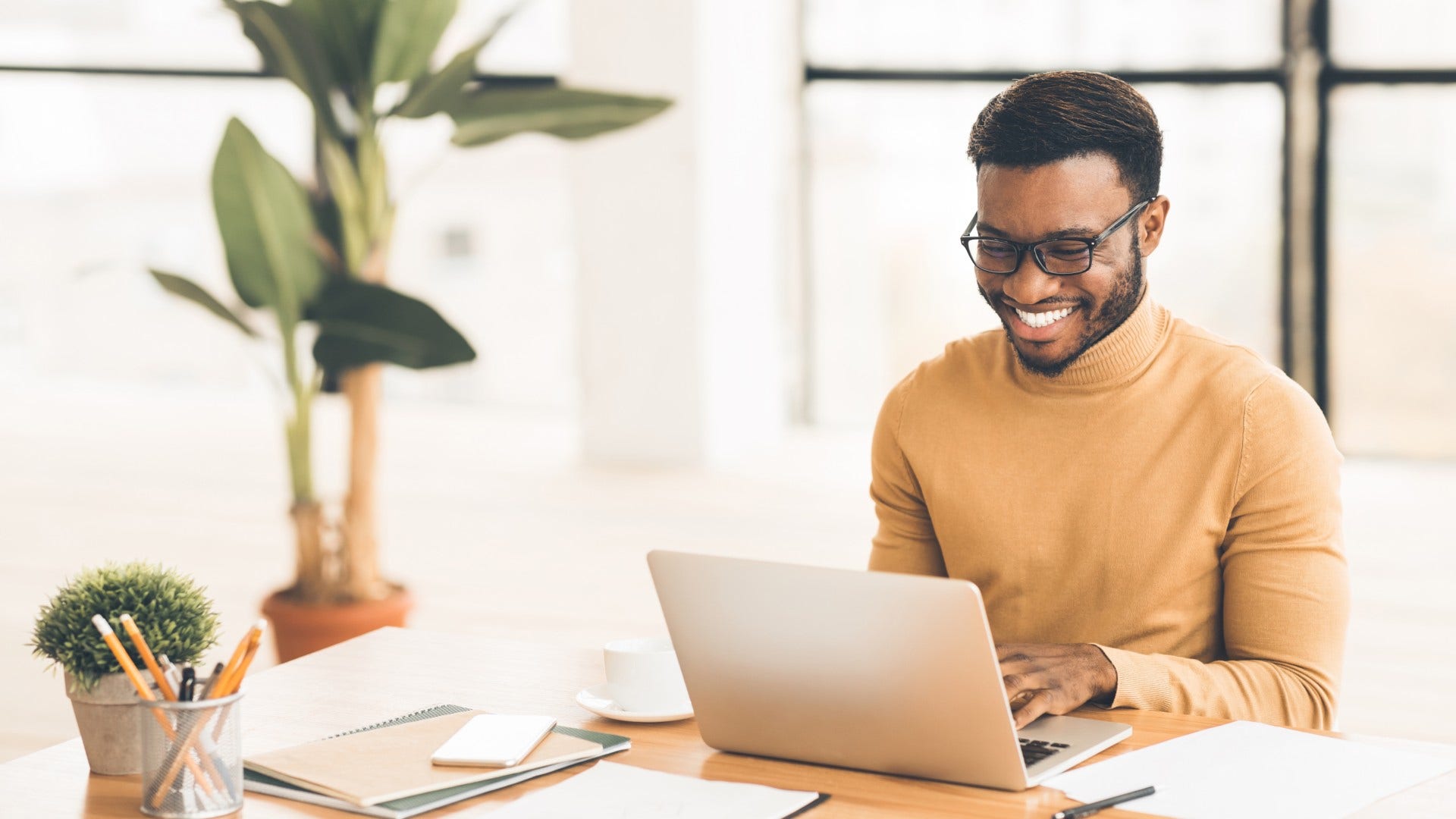man whose parents let him figure things out on his own as he solves problems creatively