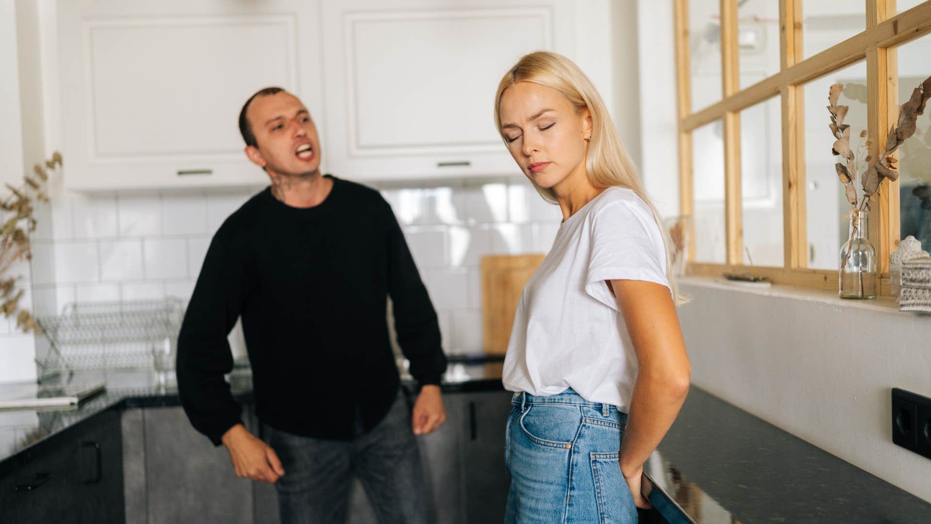 woman who grew up with critical parents dealing with critical partner