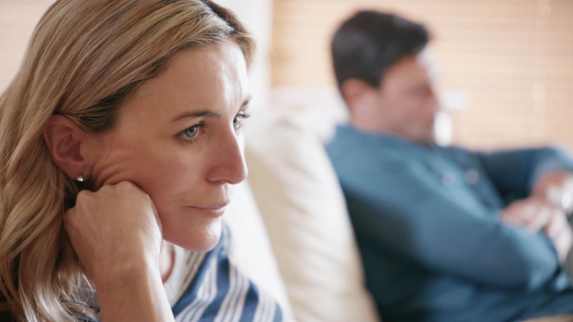 man who begged woman to stay and then resented her for it shifts between closeness and distance