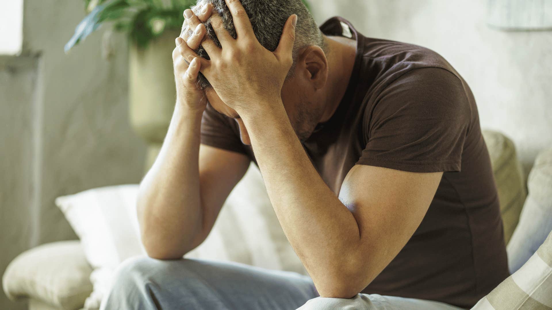 man who can't celebrate his success saying the phrase i just got lucky