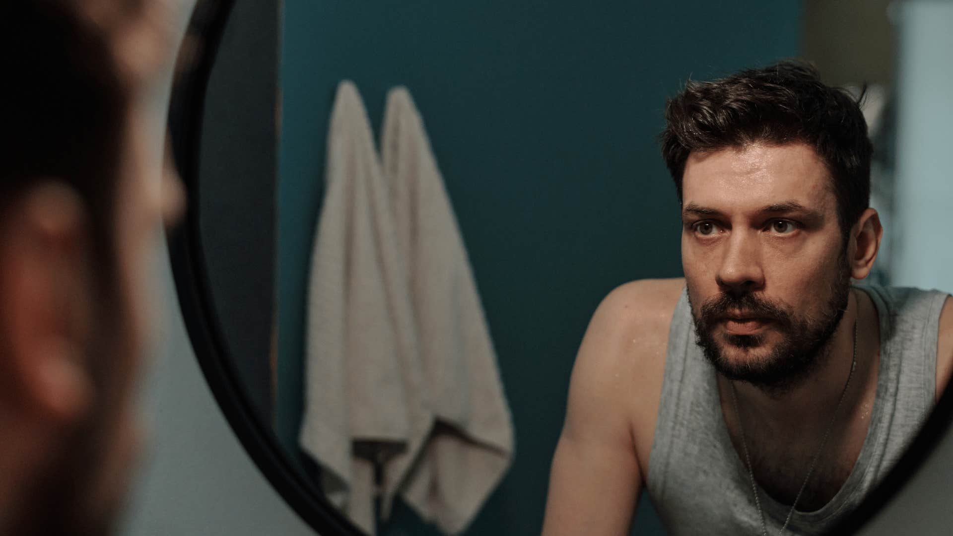 man who can't celebrate his success saying the phrase i need to stay ahead