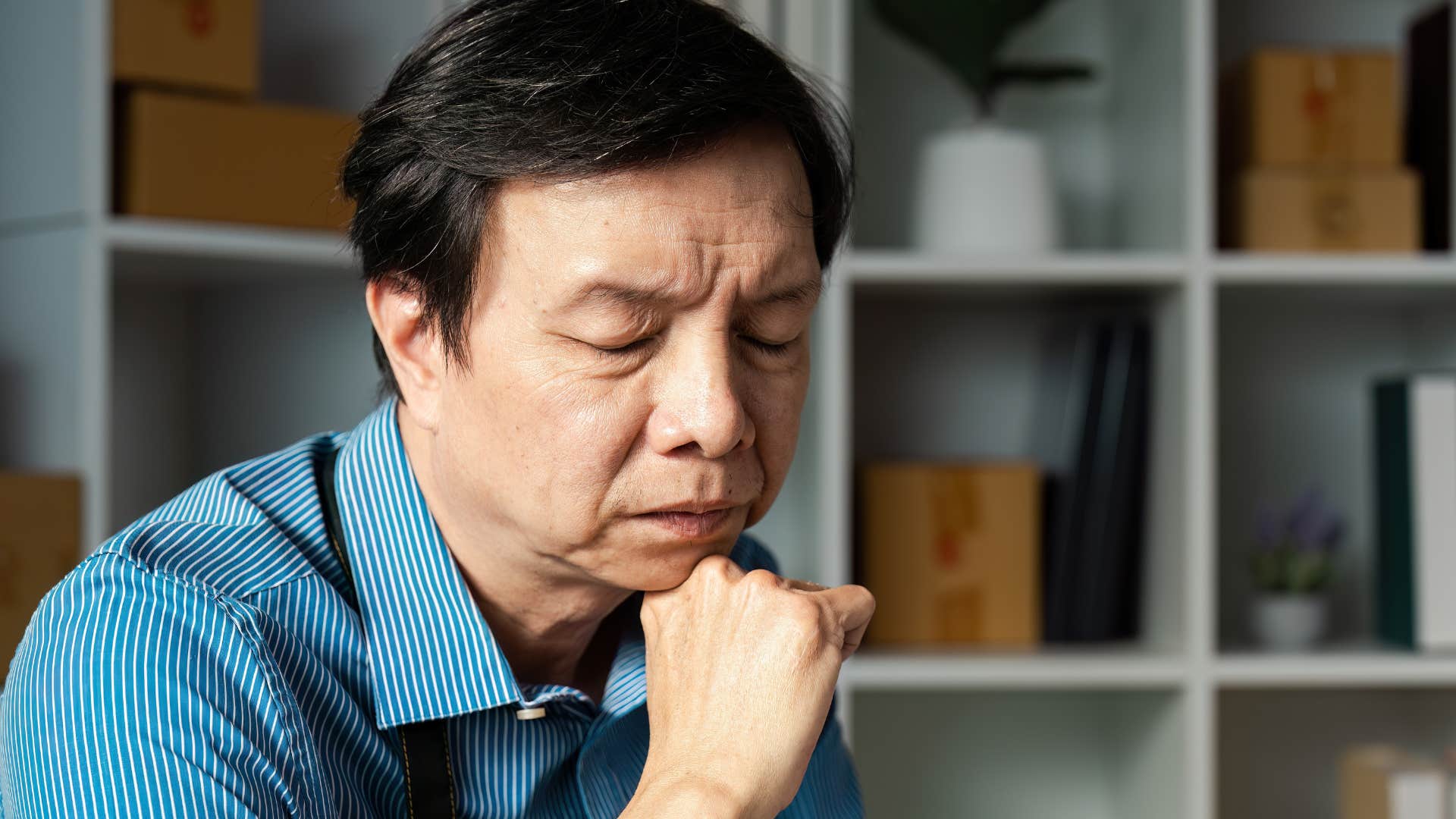 Man who was raised in the 1970s being resourceful