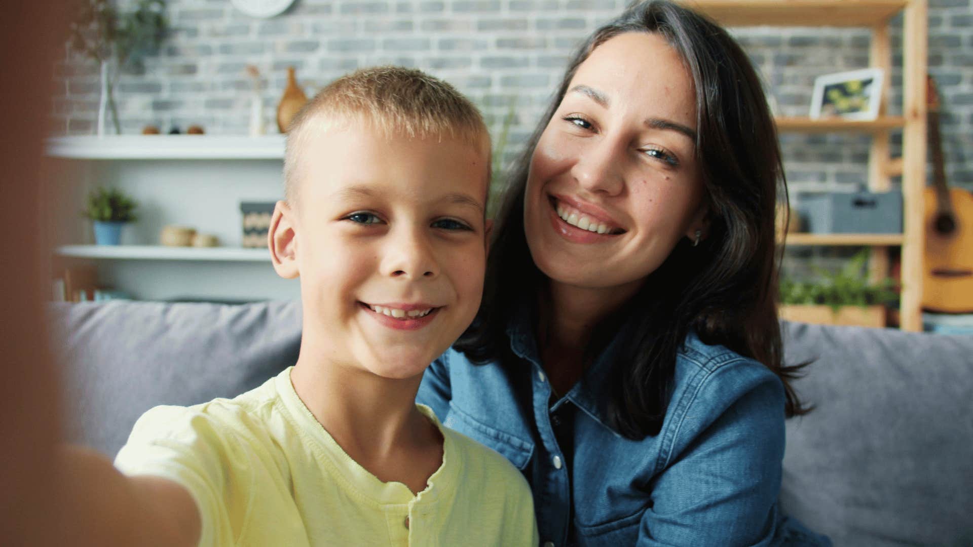 mom allowed to be a woman around her son