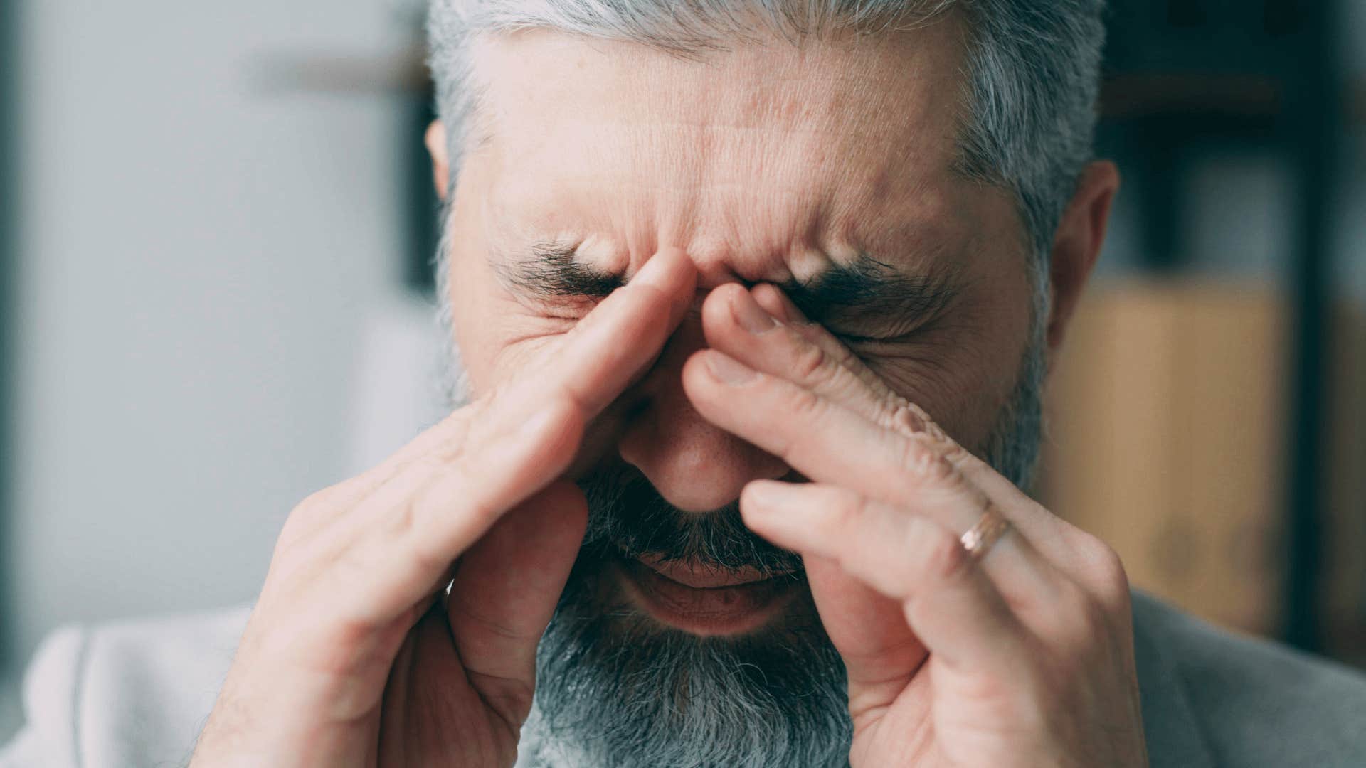 never needing to apologize for crying