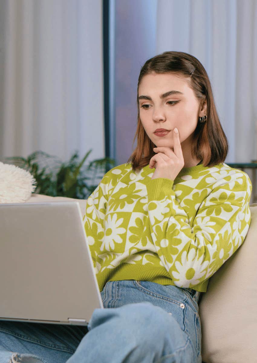 not challenging any negative thoughts is a habit stealing their peace