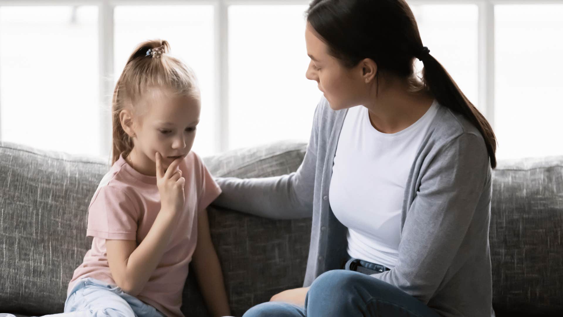woman with the old-school nearly forgotten happen habit of trusting kids