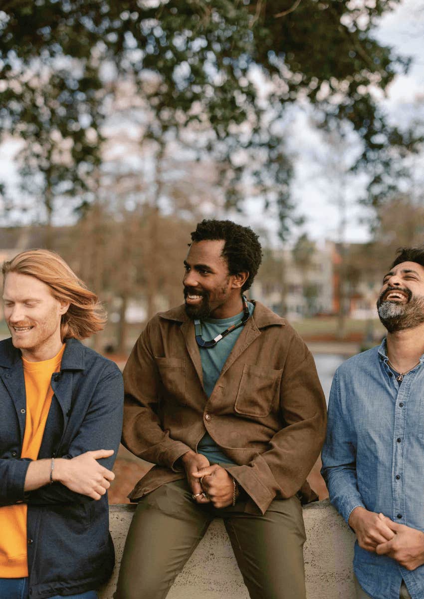 older man predicting the contents of every catch up with his friends
