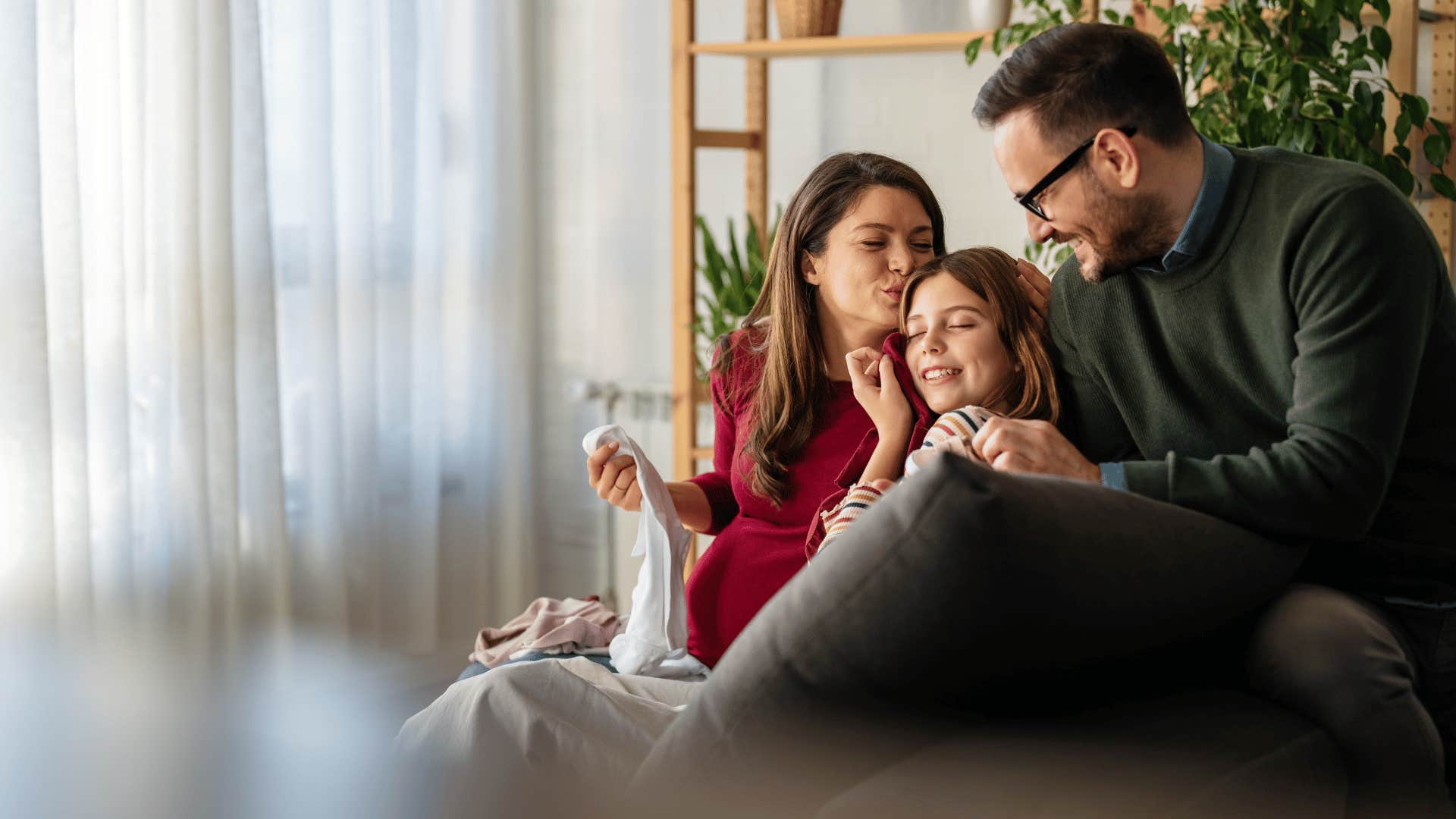 kid whose parents focused more on listening than lecturing as she developed strong empathy