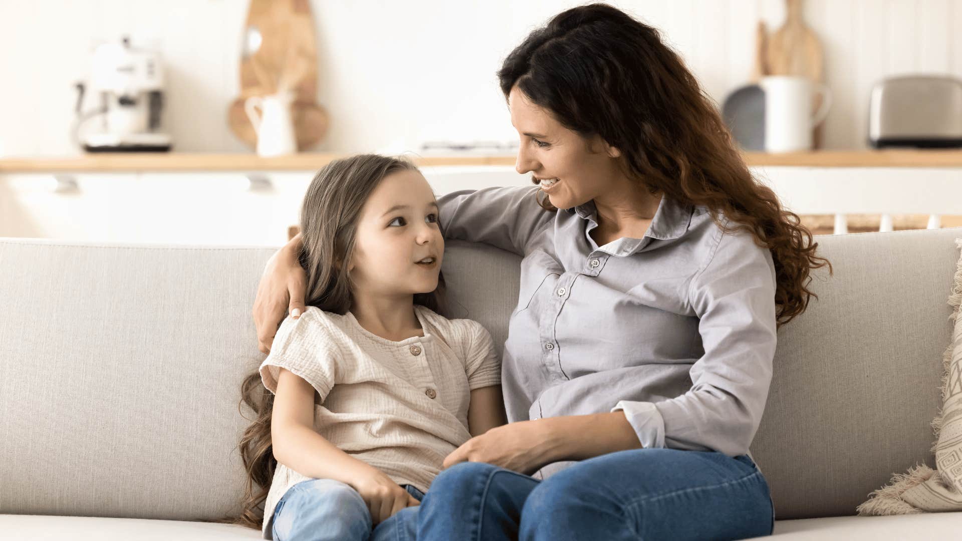 kid whose parents focused more on listening than lecturing as she respects others perspectives