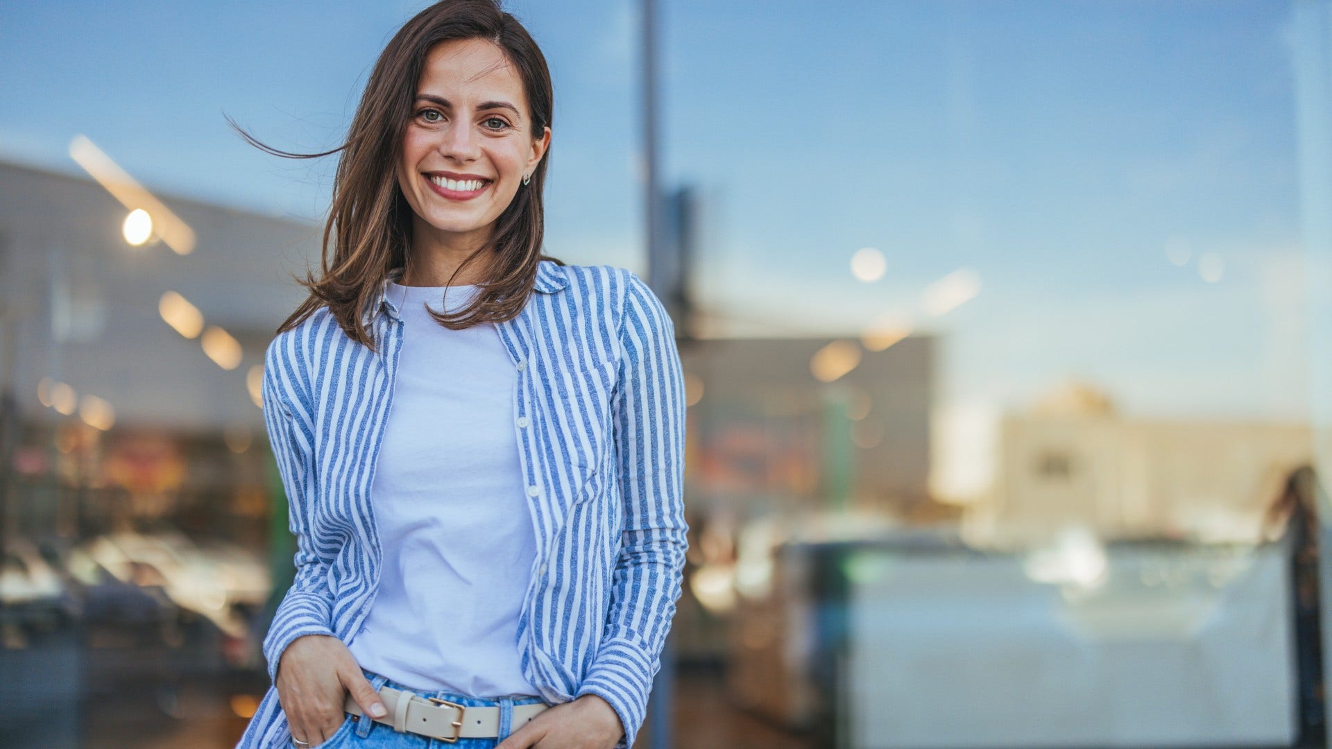 woman whose parents focused more character than achievement as she cares how her actions affect others