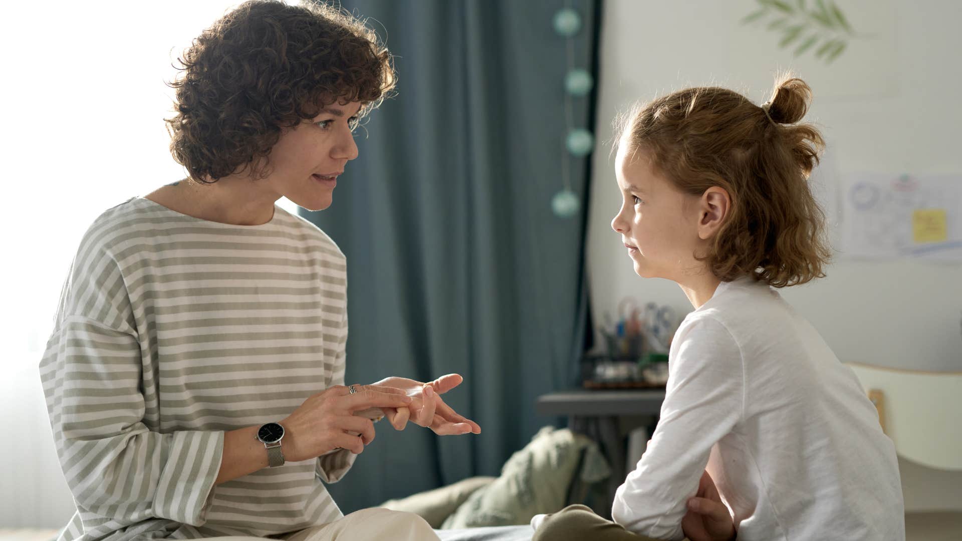 mom allowing her kids to quit when things are hard