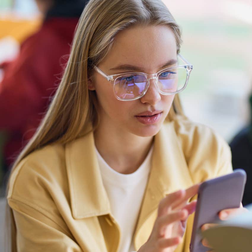 Young woman with a job that defines her identity