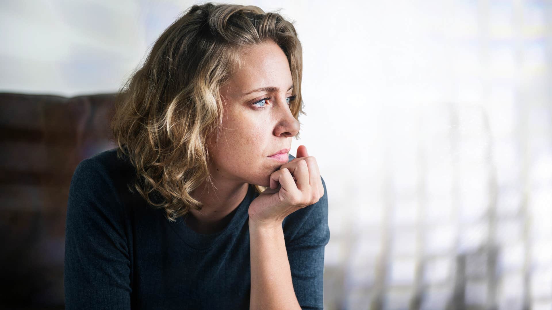 sad woman thinking no one cares about me anyway