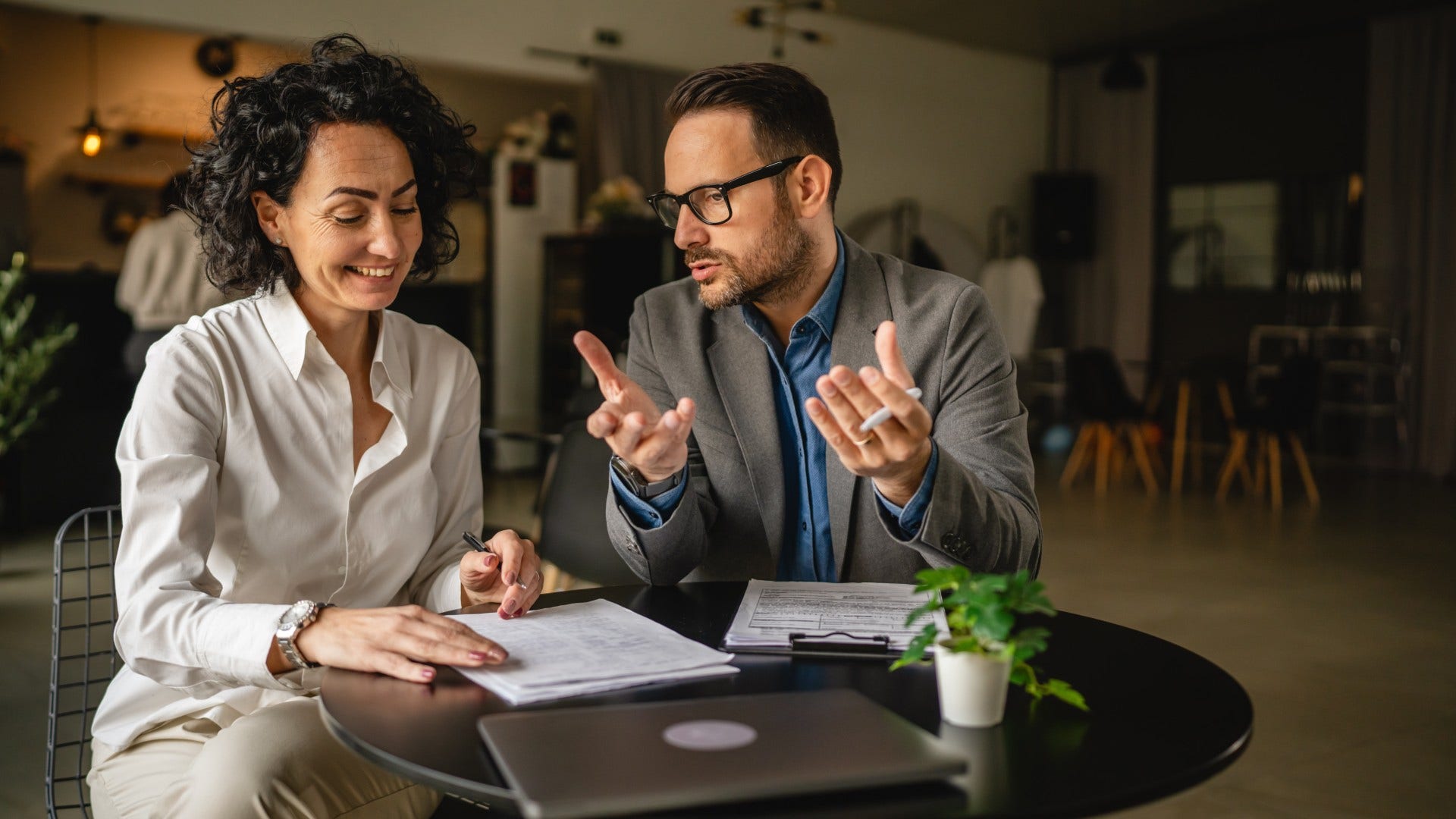 woman who can see both sides of the argument being curious about the other perspective