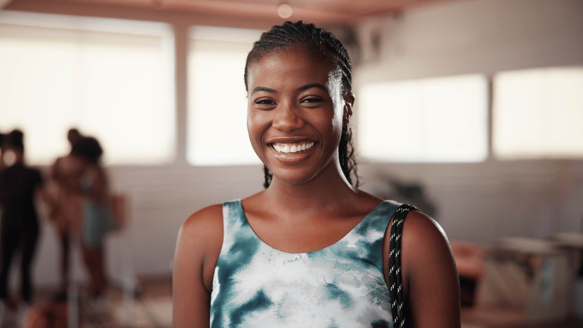 woman who always seems to land on her feet as she makes decisions with her next step in mind