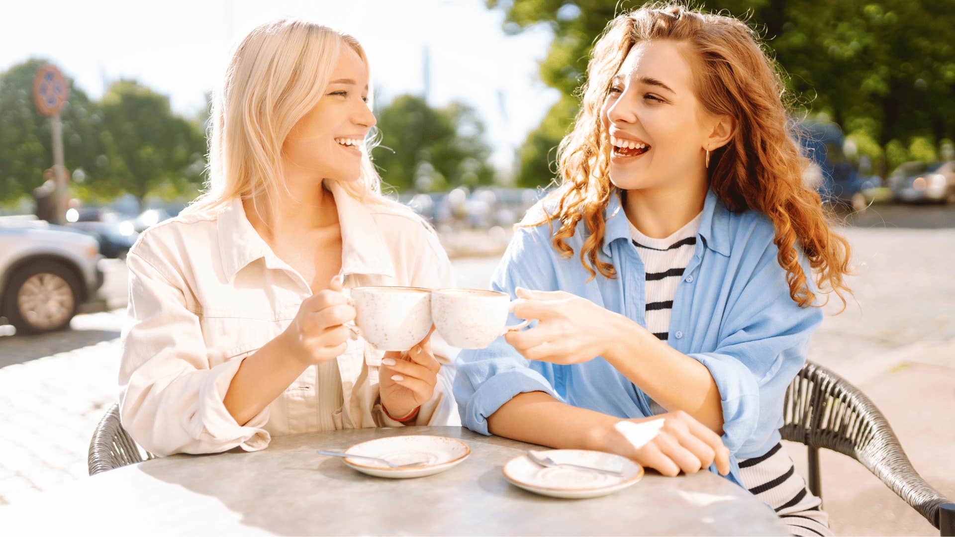 woman who is easy to talk to as she is comfortable being herself