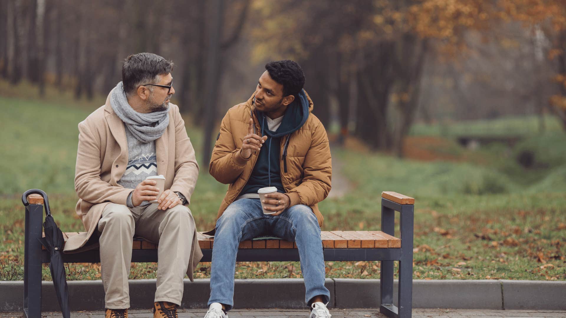 man who is easy to talk to as he is comfortable with small pauses