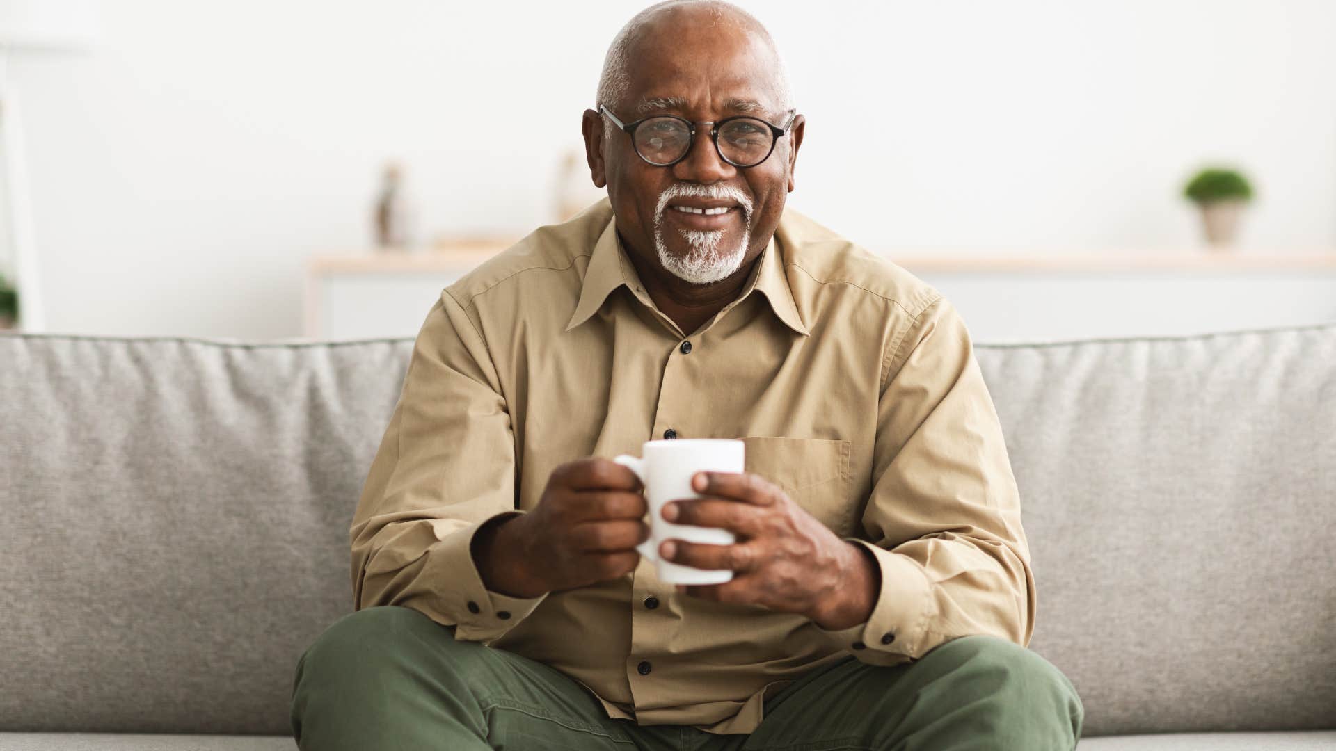 interested and unusually intelligent man rewatching his comfort show law and order