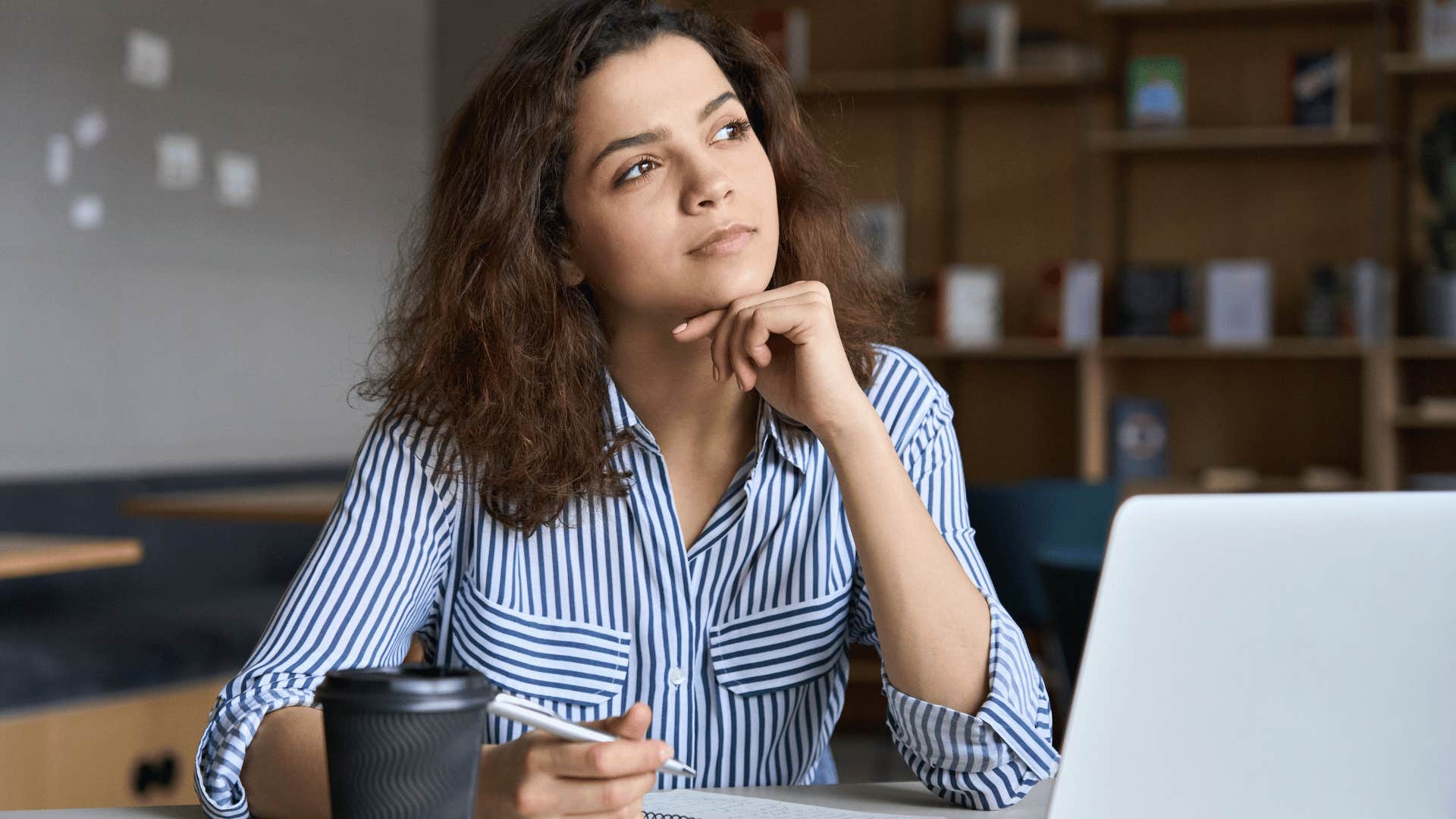 woman who can never choose a parking spot as she is a careful planner in other areas of her life