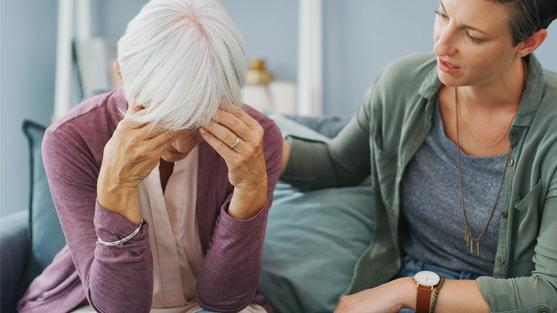 woman who knows actions don't define a person comforting friend