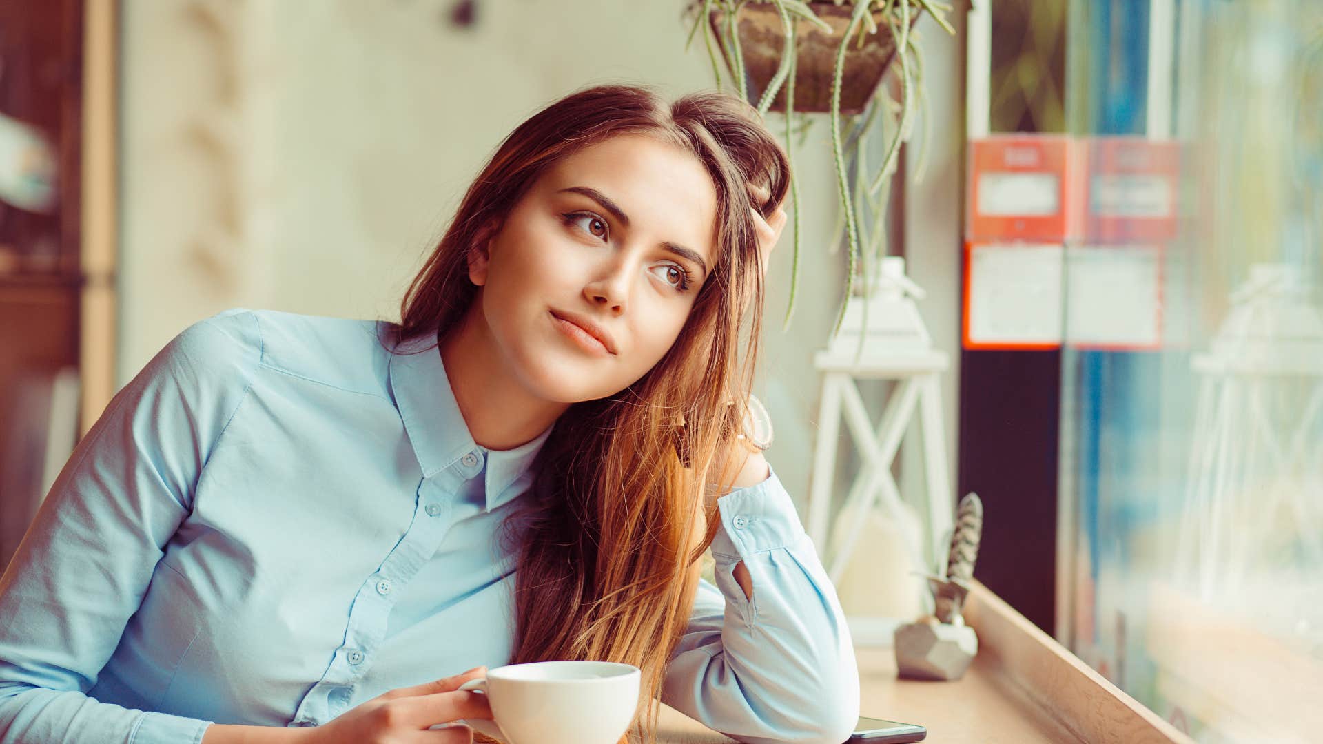 woman who can't seem to hate anyone seeing potential in a situation